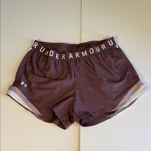 Under Armour Women's Purple Athletic Shorts